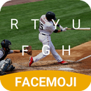 Baseball Homerun Emoji Keyboard Theme for MLB aplikacja