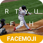 Baseball Homerun Emoji Keyboard Theme for MLB icône