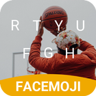Basketball Hangouts Emoji Keyboard Theme for pof أيقونة