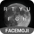 Black Moon Keyboard Theme & Emoji Keyboard أيقونة