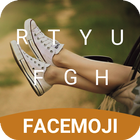 Canvas Sneaker Emoji Keyboard Theme for Facebook 圖標