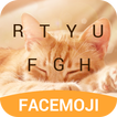 Lovely Cute Cat Emoji Keyboard Theme For Facemoji