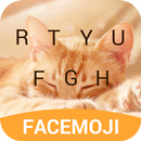 Lovely Cute Cat Emoji Keyboard Theme For Facemoji APK