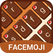 Yummy Strawberry Chocolate Emoji Keyboard Theme🍫