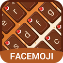 Yummy Strawberry Chocolate Emoji Keyboard Theme🍫 APK
