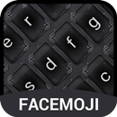 Black Emoji Keyboard Theme APK