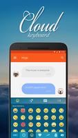 Dream Cloud Keyboard Theme Cartaz