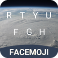 Cloud Space Keyboard Theme & Emoji Keyboard