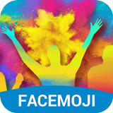 Colorful Indian Holi Festival Keyboard Theme icon