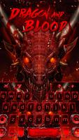 Red Light Dragon & Blood Drop Keyboard Theme poster