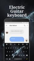 Electric Guitar Emoji Keyboard Theme for Facebook Screenshot 1