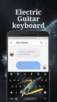 Electric Guitar Emoji Keyboard Theme for Facebook Screenshot 3