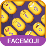 Emoji Keyboard Theme With Cute Emotions For Girls आइकन