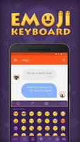 Emoji Keyboard Theme With Cute Emotions For Girls capture d'écran 1