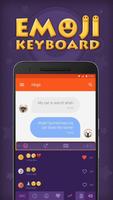 Emoji Keyboard Theme With Cute Emotions For Girls capture d'écran 2