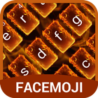 Flaming Fire Keyboard Theme & Emoji Keyboard🔥 icône