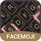Floral Keyboard Theme-Facemoji icône