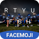 Football Team Keyboard Theme for Snapchat APK