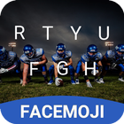 Football Team Keyboard Theme for Snapchat-icoon