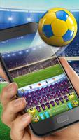 Football Royal Keyboard Theme imagem de tela 1