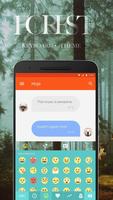 Forest Keyboard Theme for Whatsapp Cartaz