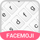Colorful Emoji Keyboard Theme With Rainbow Color ícone