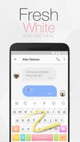 Colorful Emoji Keyboard Theme With Rainbow Color imagem de tela 3