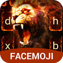 Fire lion & Flame Lion Keyboard Theme APK