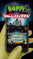 Halloween 2017 Keyboard Theme captura de pantalla 3