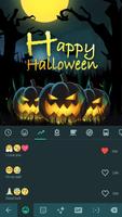 Happy Halloween Keyboard Theme ảnh chụp màn hình 2