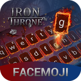 Ice & Fire Iron Throne Emoji Keyboard Theme icône
