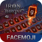 Ice & Fire Iron Throne Emoji Keyboard Theme أيقونة