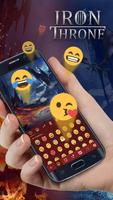 Ice & Fire Iron Throne Emoji Keyboard Theme gönderen