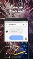 Firework Emoji Keyboard for July 4th imagem de tela 3