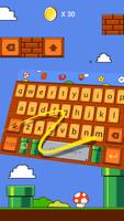 Super Jump Brick Keyboard Theme & Emoji Keyboard capture d'écran 2
