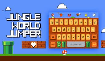 Super Jump Brick Keyboard Theme & Emoji Keyboard screenshot 3