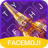 Paris Emoji Keyboard Theme simgesi