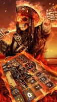 Pirate Skull keyboard theme screenshot 1