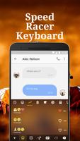 Speed Racer Emoji Keyboard Theme for Facebook Screenshot 2