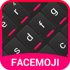 Red Emoji Keyboad Theme icône