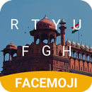 Red Fort Emoji Keyboard Theme for Independence day aplikacja