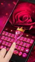 Red Rose Keyboard Theme for Valentine's Day capture d'écran 1