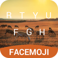 Farm Sunset Keyboard Theme