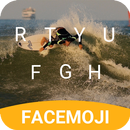 Sea Surf Emoji Keyboard Theme for Twitter APK