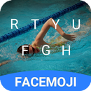 Sports Swim Emoji Keyboard Theme for Whatsapp APK