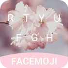 Sakura Cherry Keyboard Theme for Snapchat icône