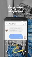Sexy Jean Keyboard Theme for Whatsapp スクリーンショット 3