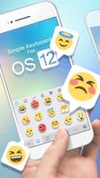 Simple Keyboard Theme for OS 12 poster