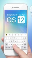 Simple Keyboard Theme for OS 12 স্ক্রিনশট 1