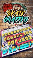 Skateboard Graffiti Keyboard Theme 스크린샷 3